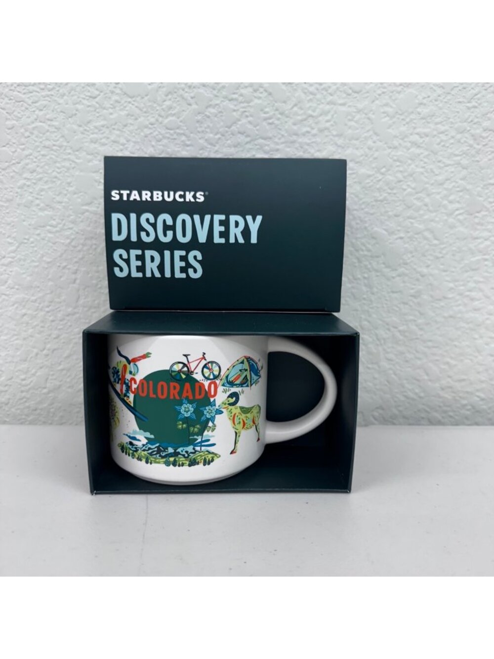 Starbucks Colorado Discovery Series Collection Coffee Mug Cup 14 Oz Ceramic NEW